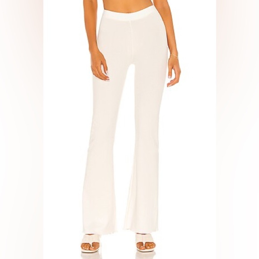 Indah Penne Bootleg Pant in Chalk size 2/M